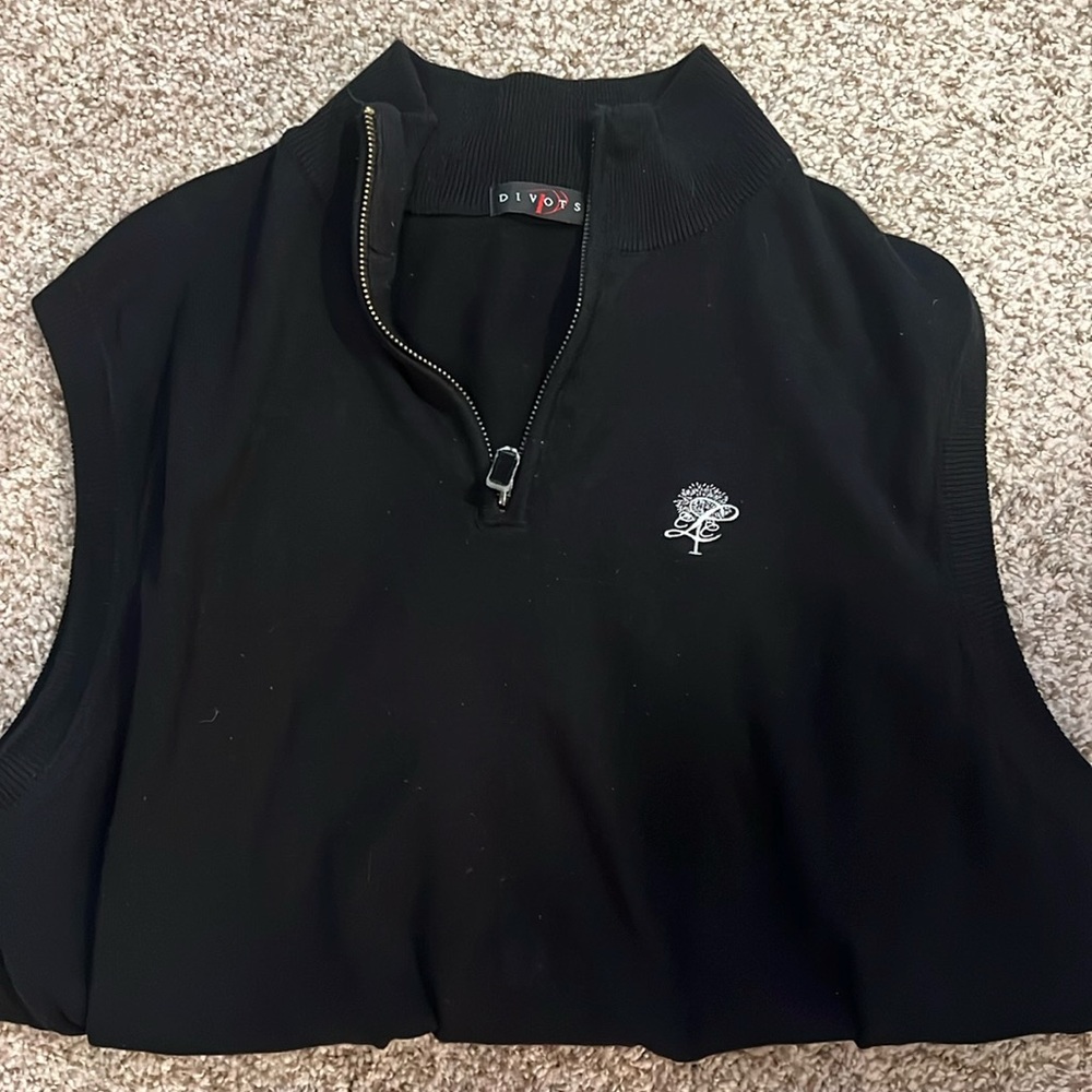 Black Golf Vest